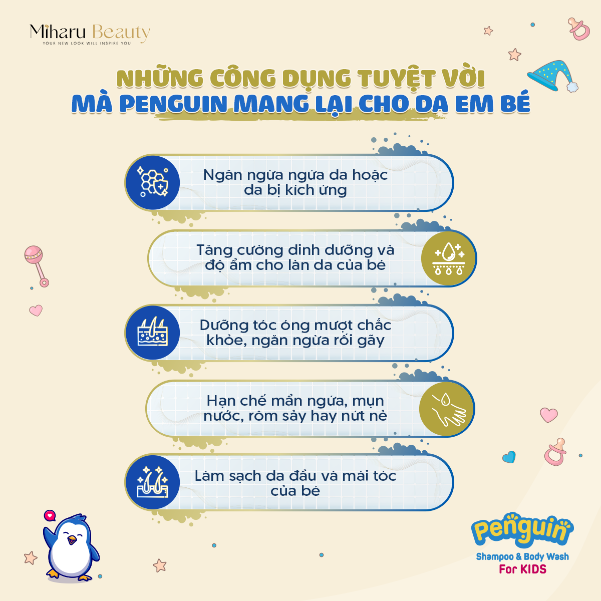 Sữa tắm bé hữu cơ 4