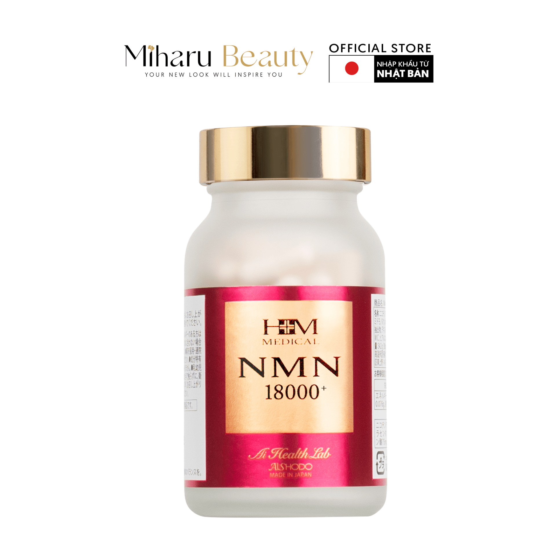 viên uống trẻ hóa NMN hồng